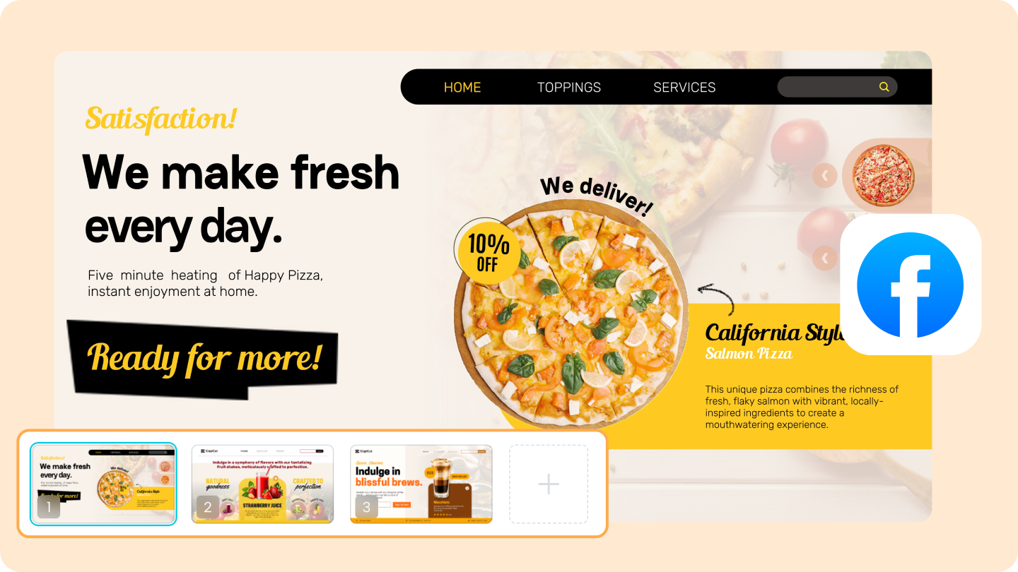 Facebook banner maker