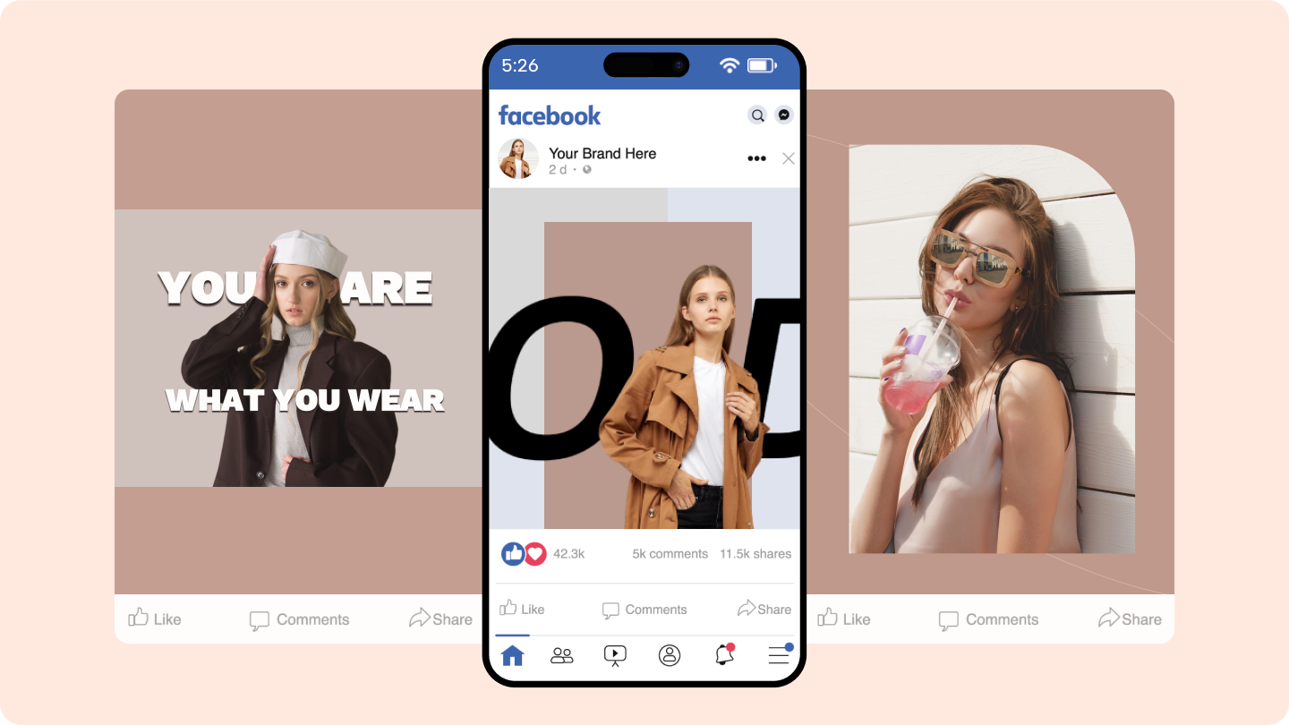 Facebook post creator