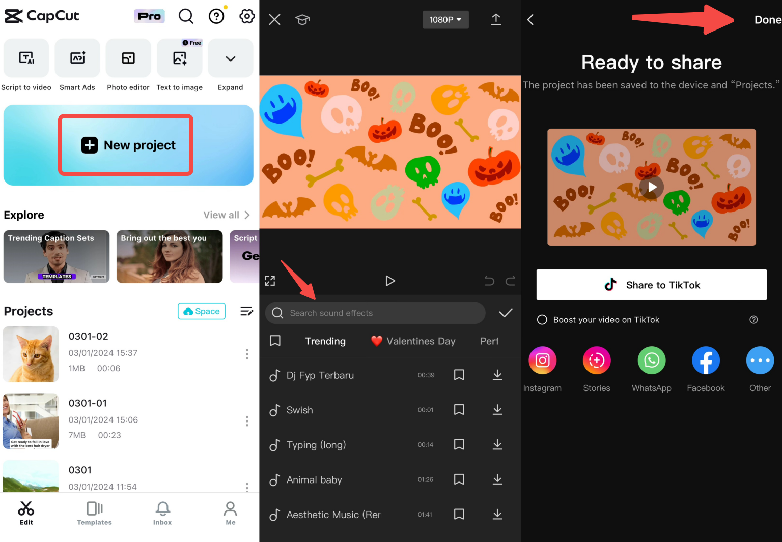 How to add free sound effects MP3 in videos on phone