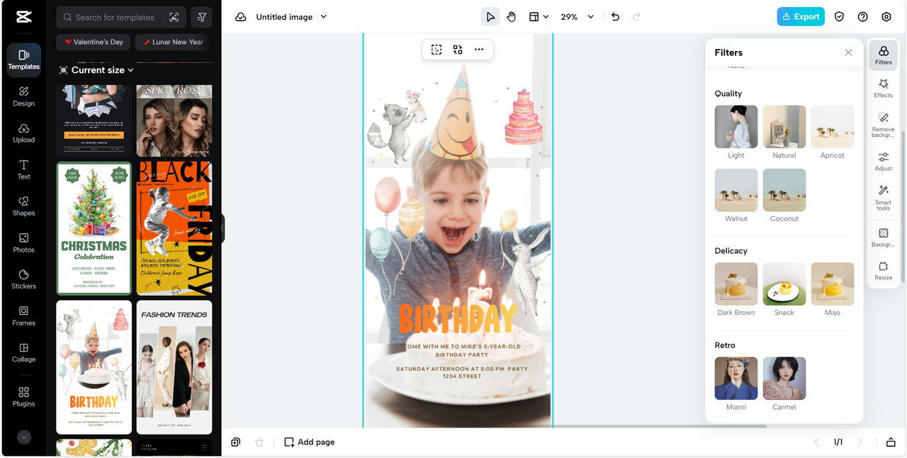 Snapchat Geofilter for special occasions