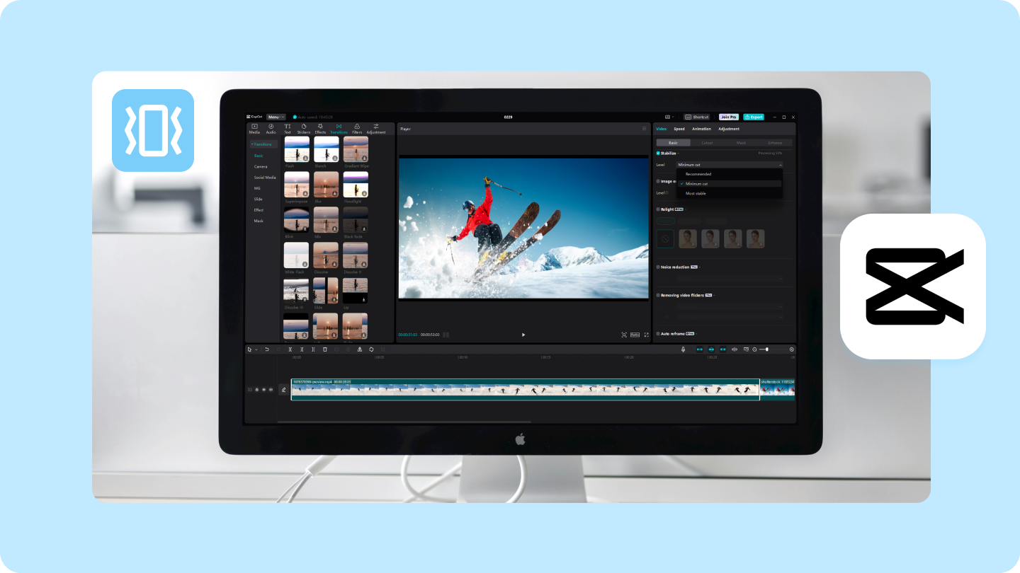 Free AI Video Stabilizer | Fix Shaky Videos in a Click