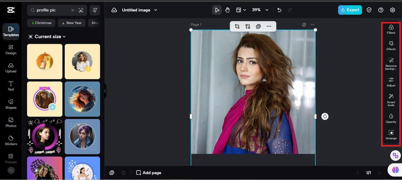 customize your image