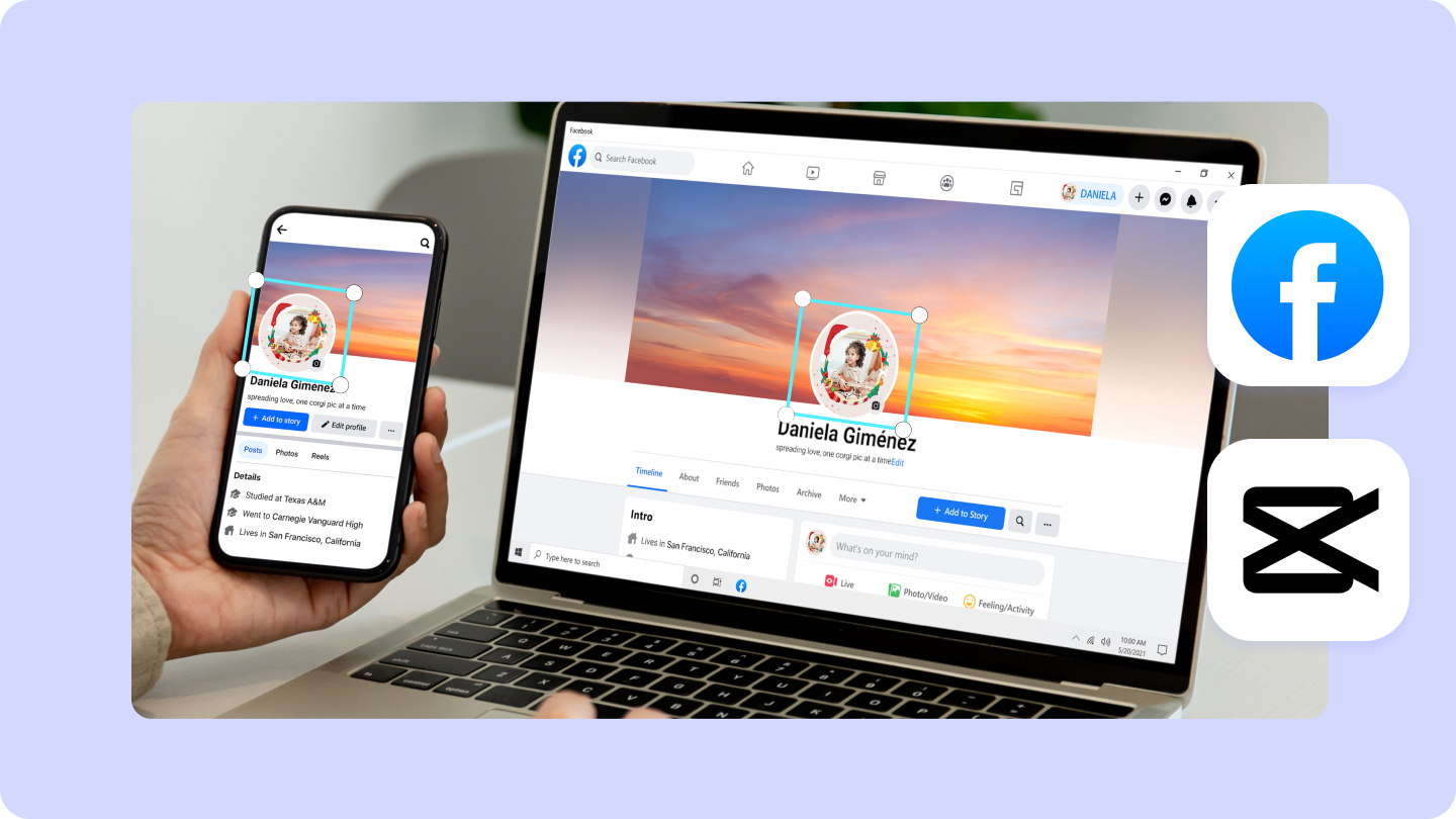 how to edit facebook avatar