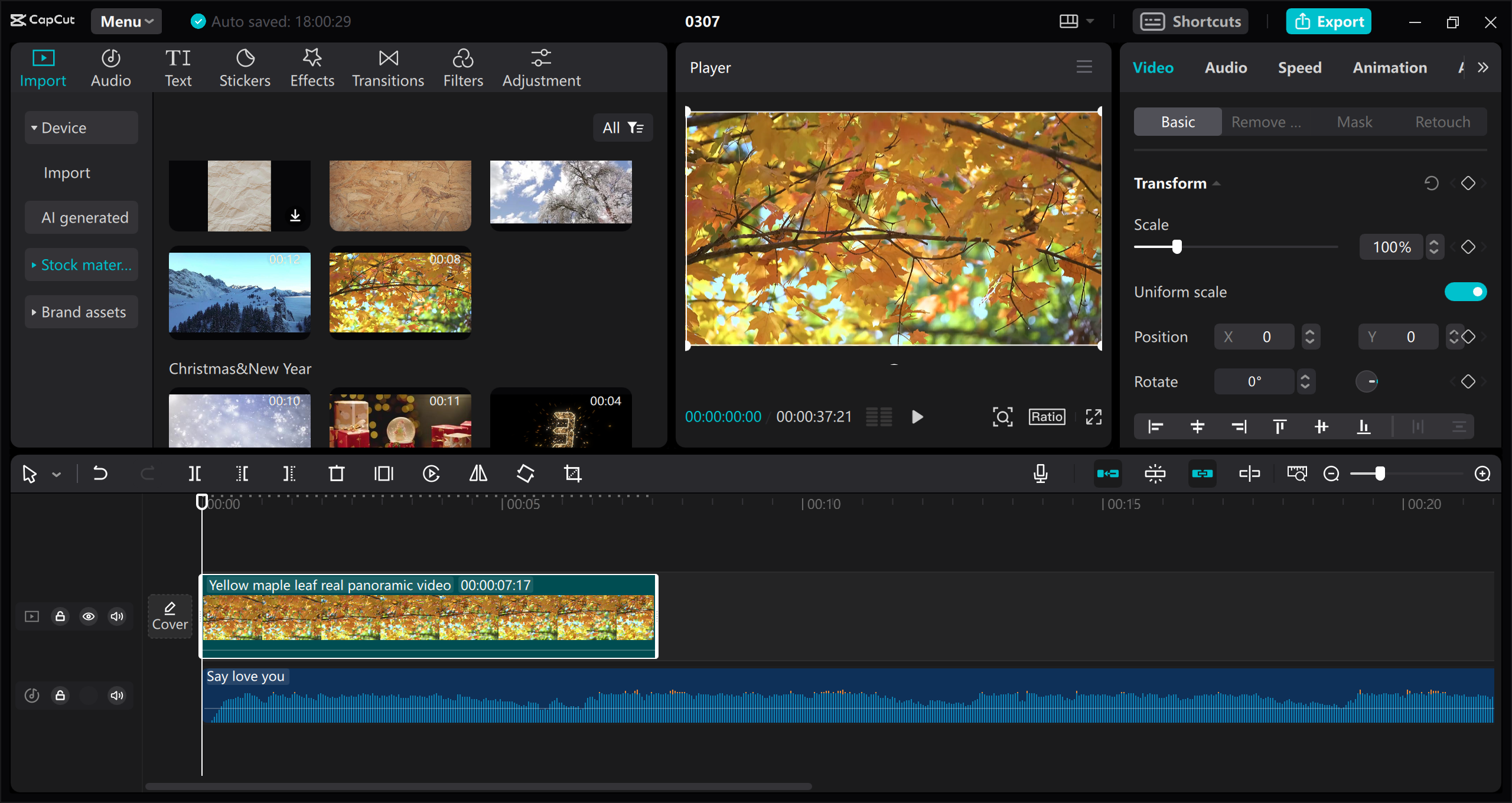 Professional MP4 movie editor: CapCut desktop video editor