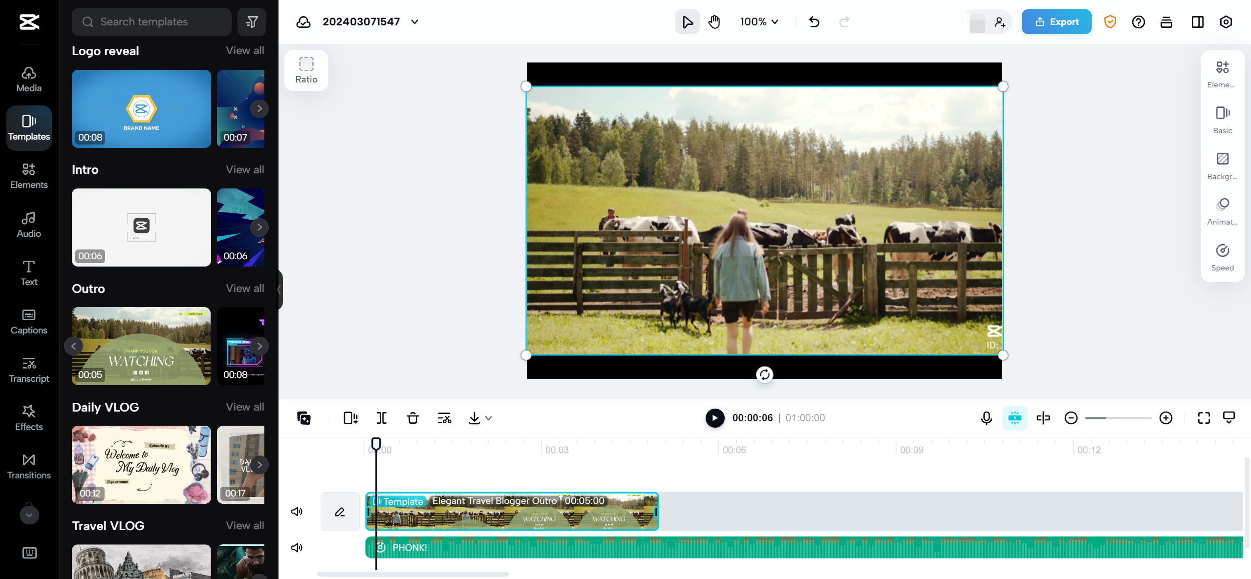 Beginner-friendly MP4 movie editor: CapCut online video editor