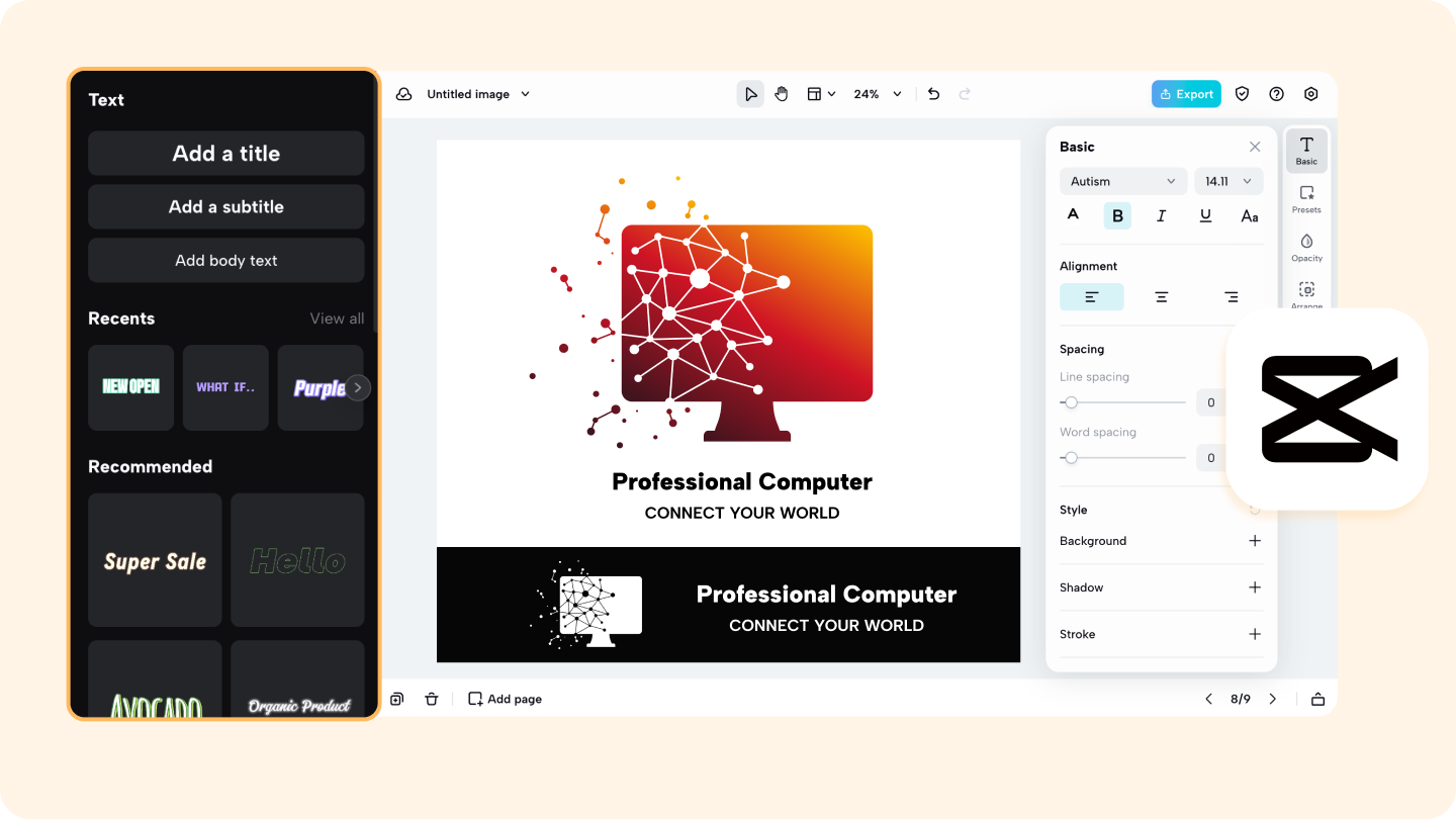  computer logo design