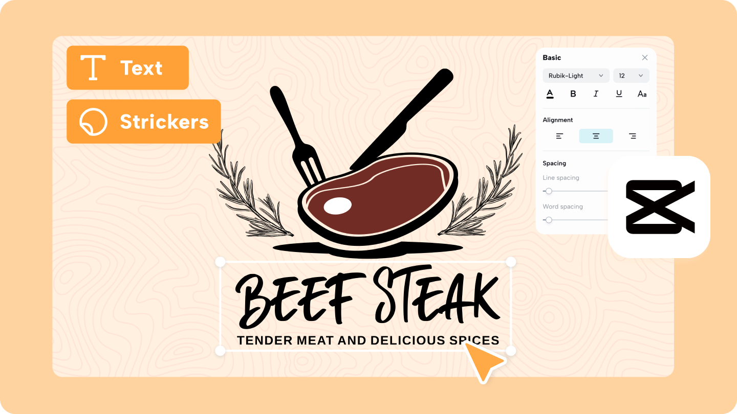 дизайн логотипа еды