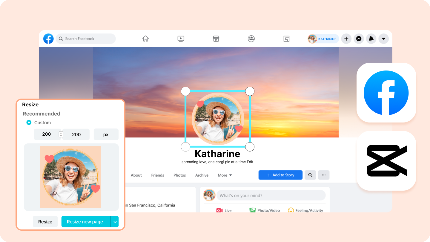 facebook profile picture