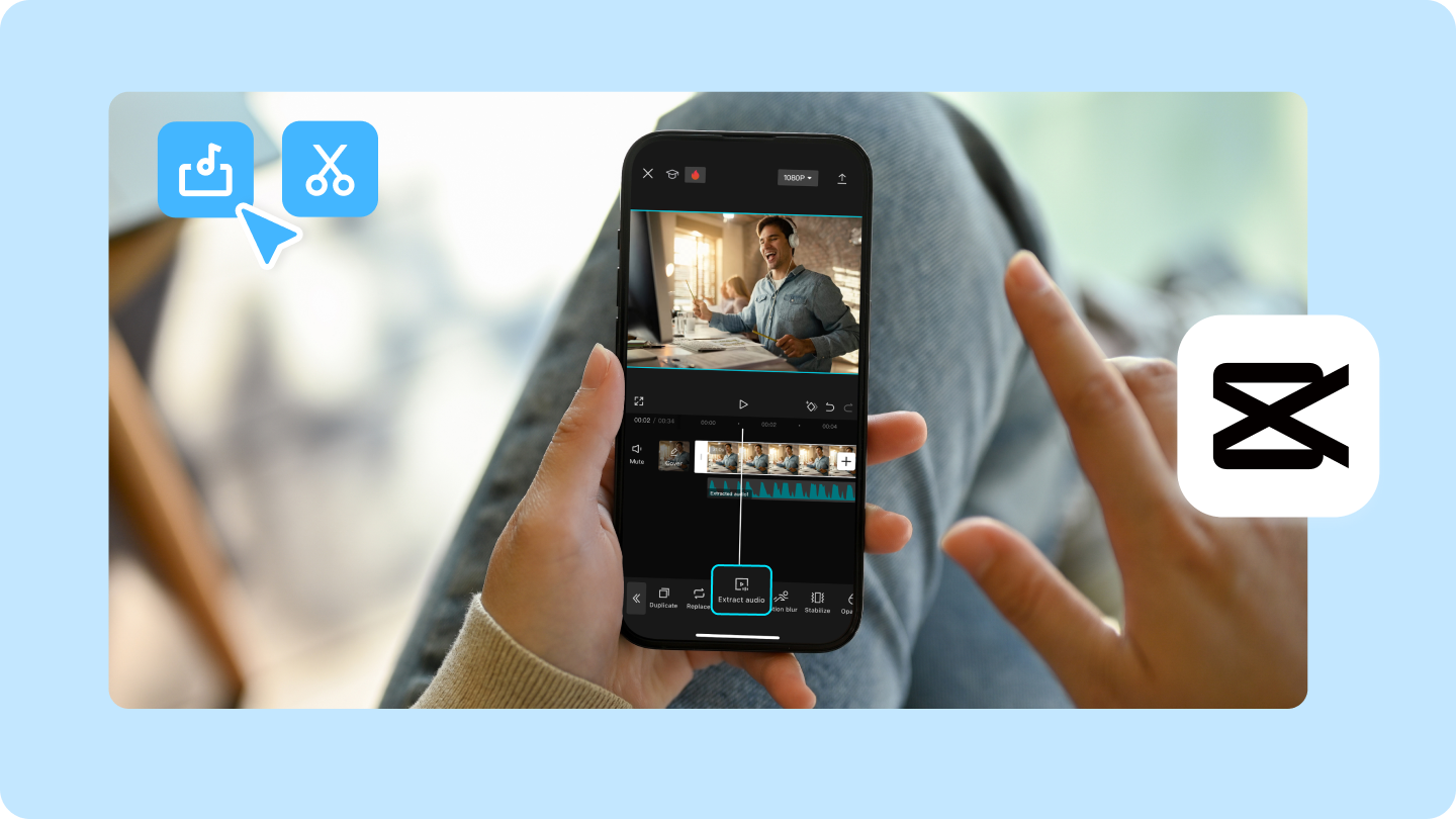 estrarre l'audio dal video iphone