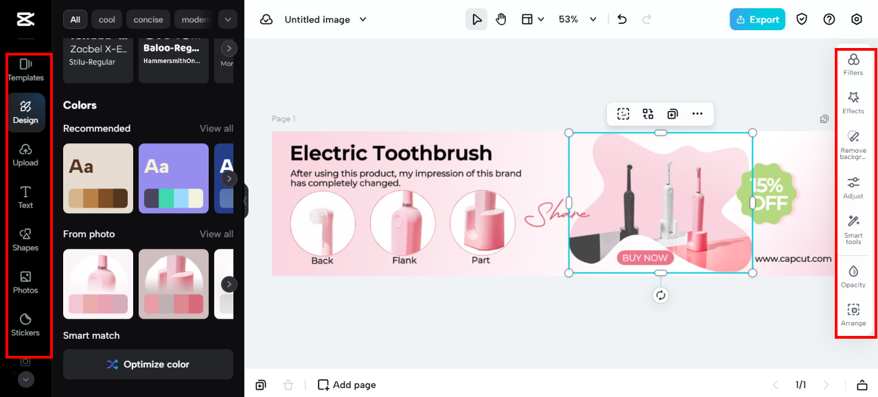 edit by what you want