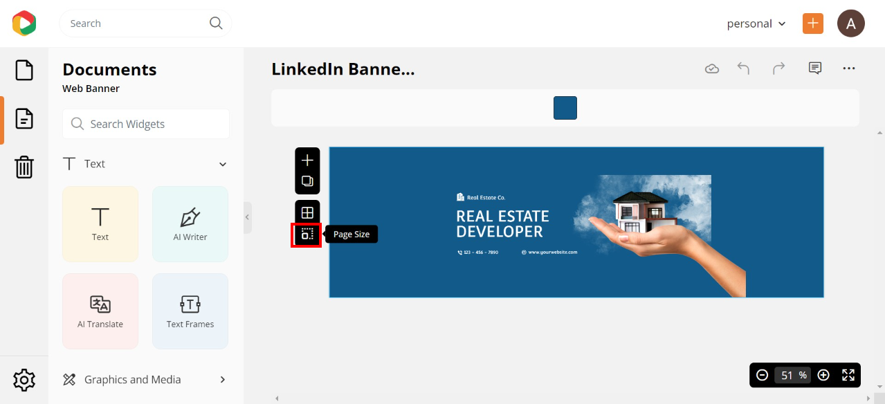 optimize banner size