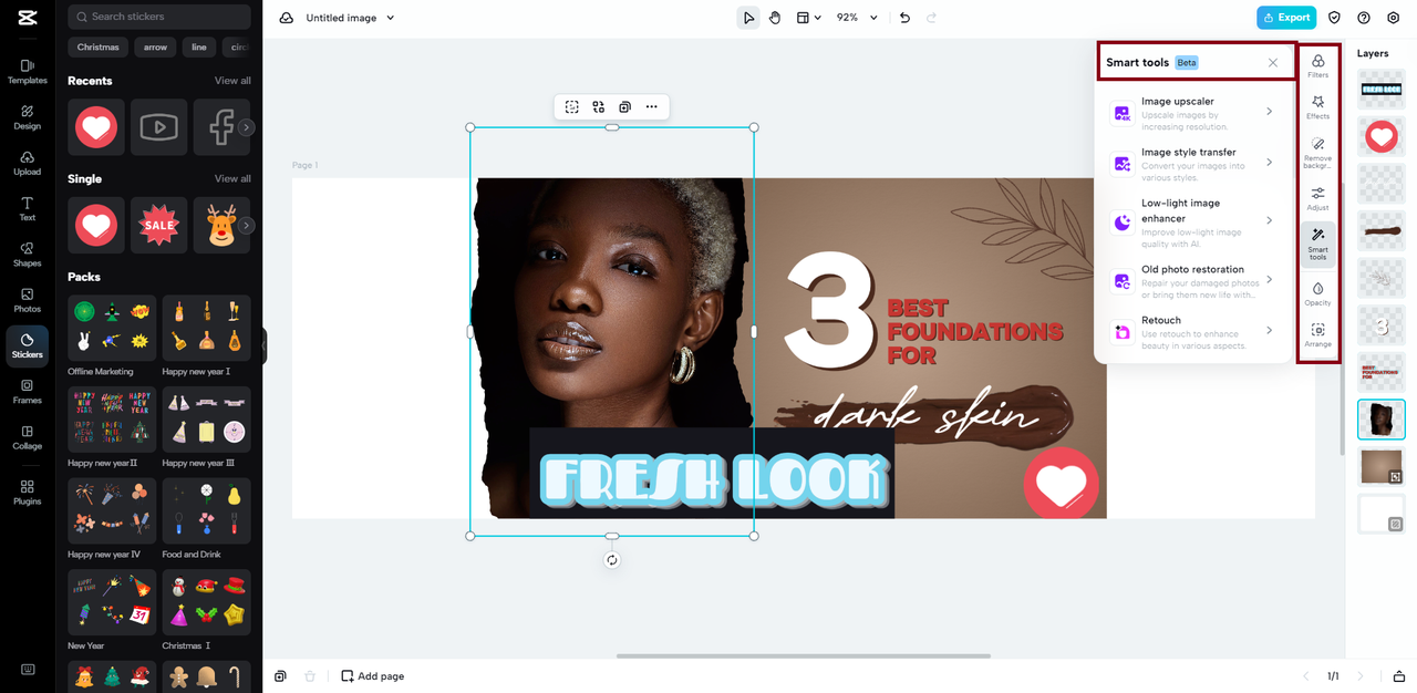 customization options