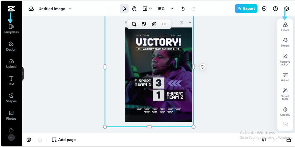 edit your movie poster