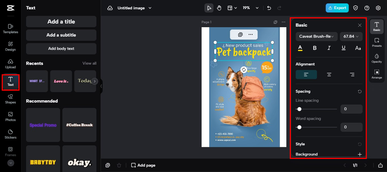 create eye-catching titles