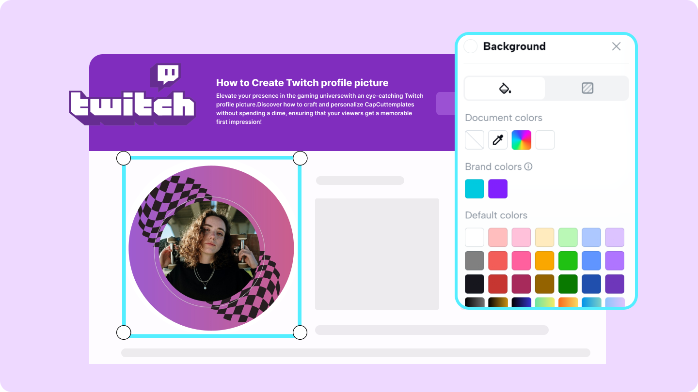 Foto de perfil twitch