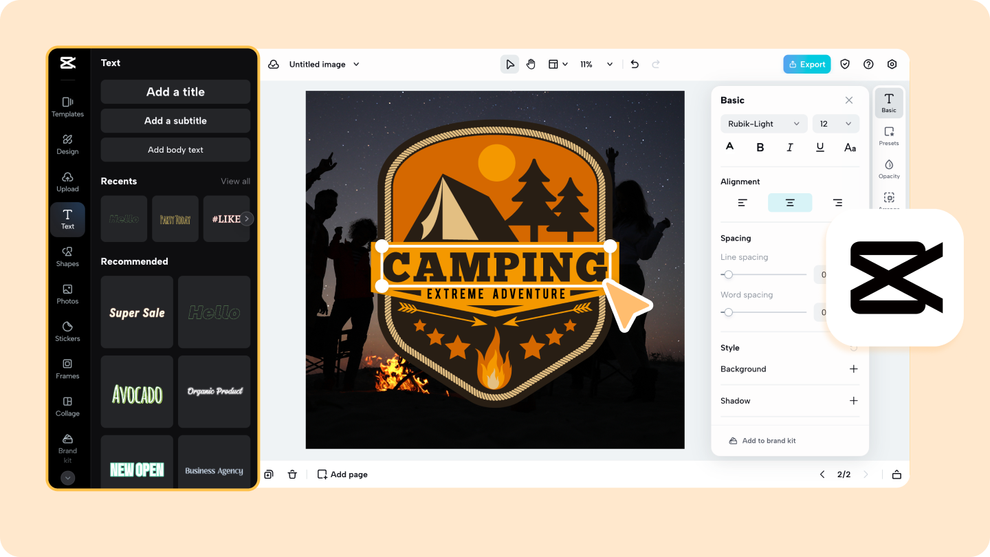 çevrimiçi amblem oluşturun 
