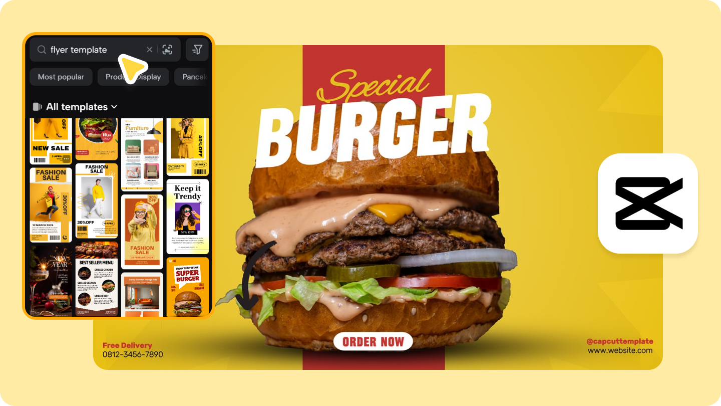 modelli di design per volantini gratuiti