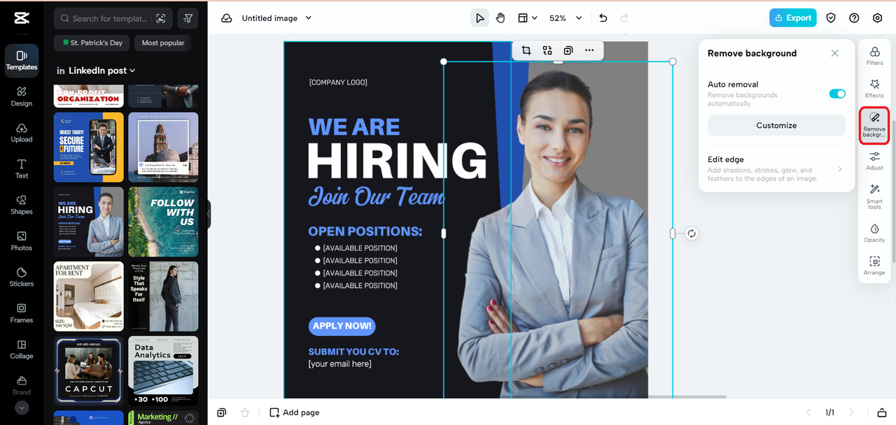 remove image background