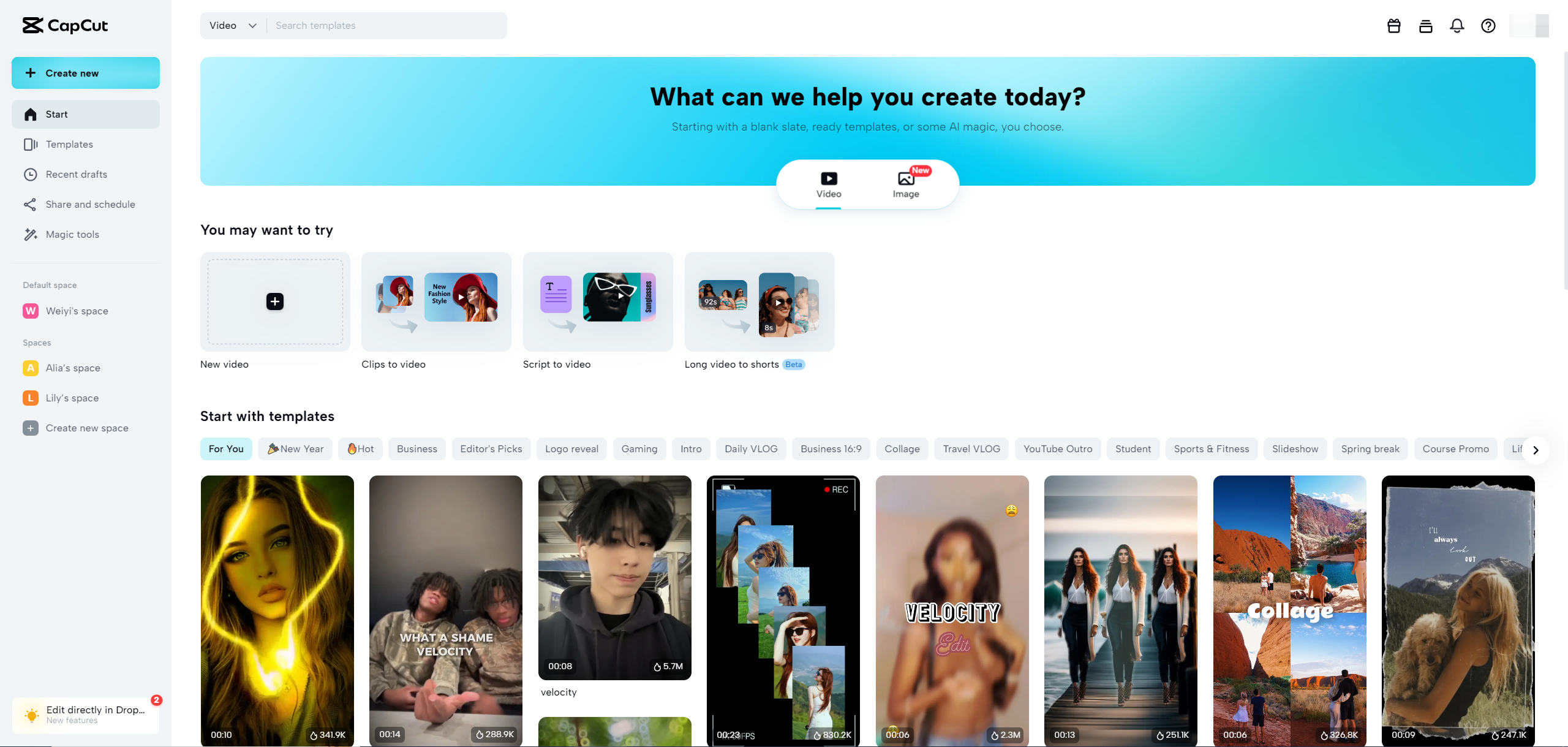 Record screen in Windows 11 with CapCut online video editor 