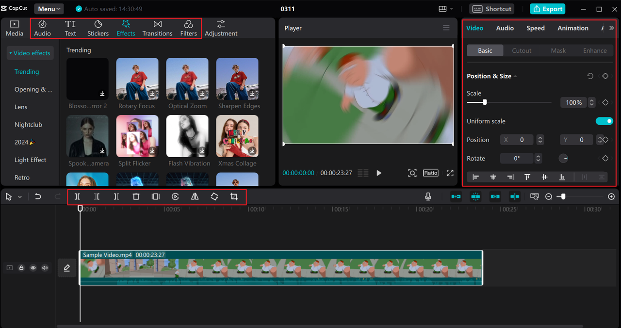 Video editing features and resources on the CapCut desktop editor and audio booster for PC