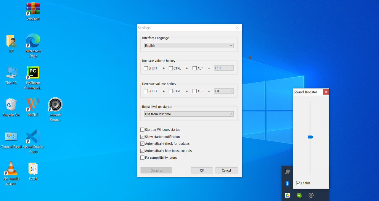 Letasoft audio booster for PC