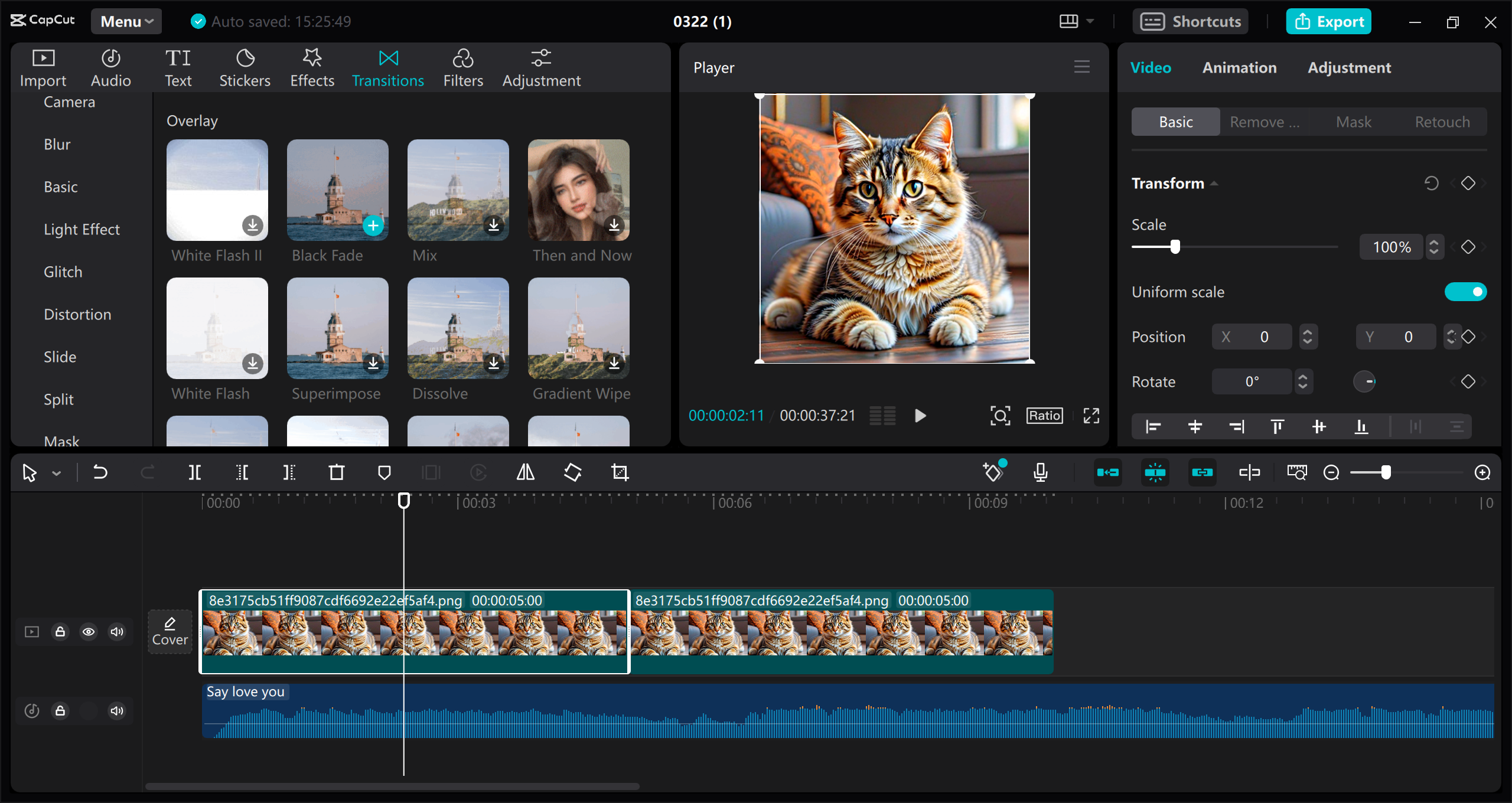 Professional video editing tool: CapCut desktop video editor