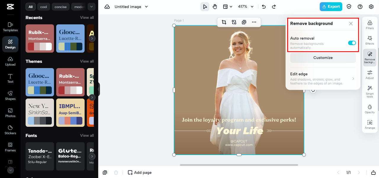 remove image background