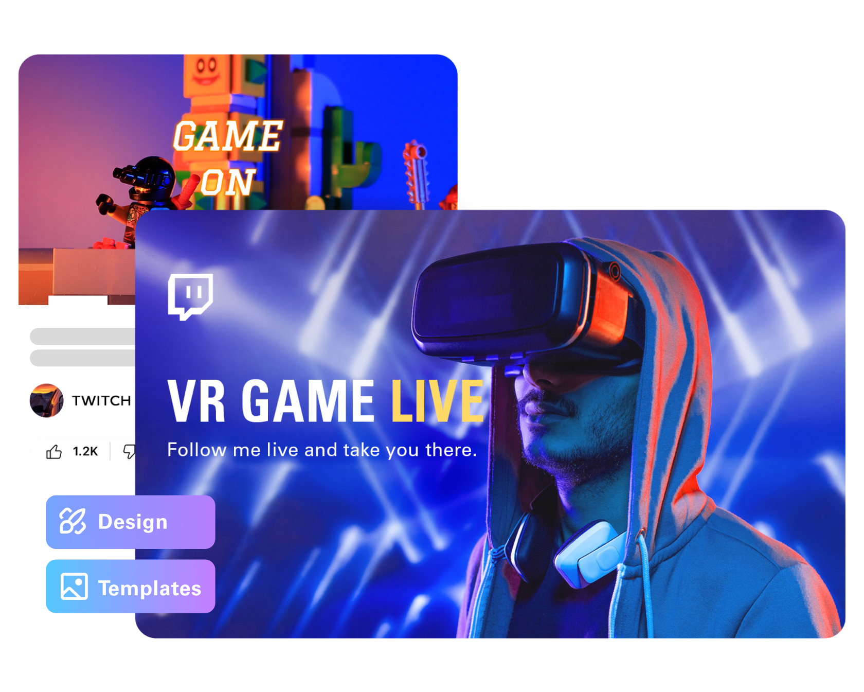 免費在線Twitch Overlay Maker|您可以選擇50多個模板