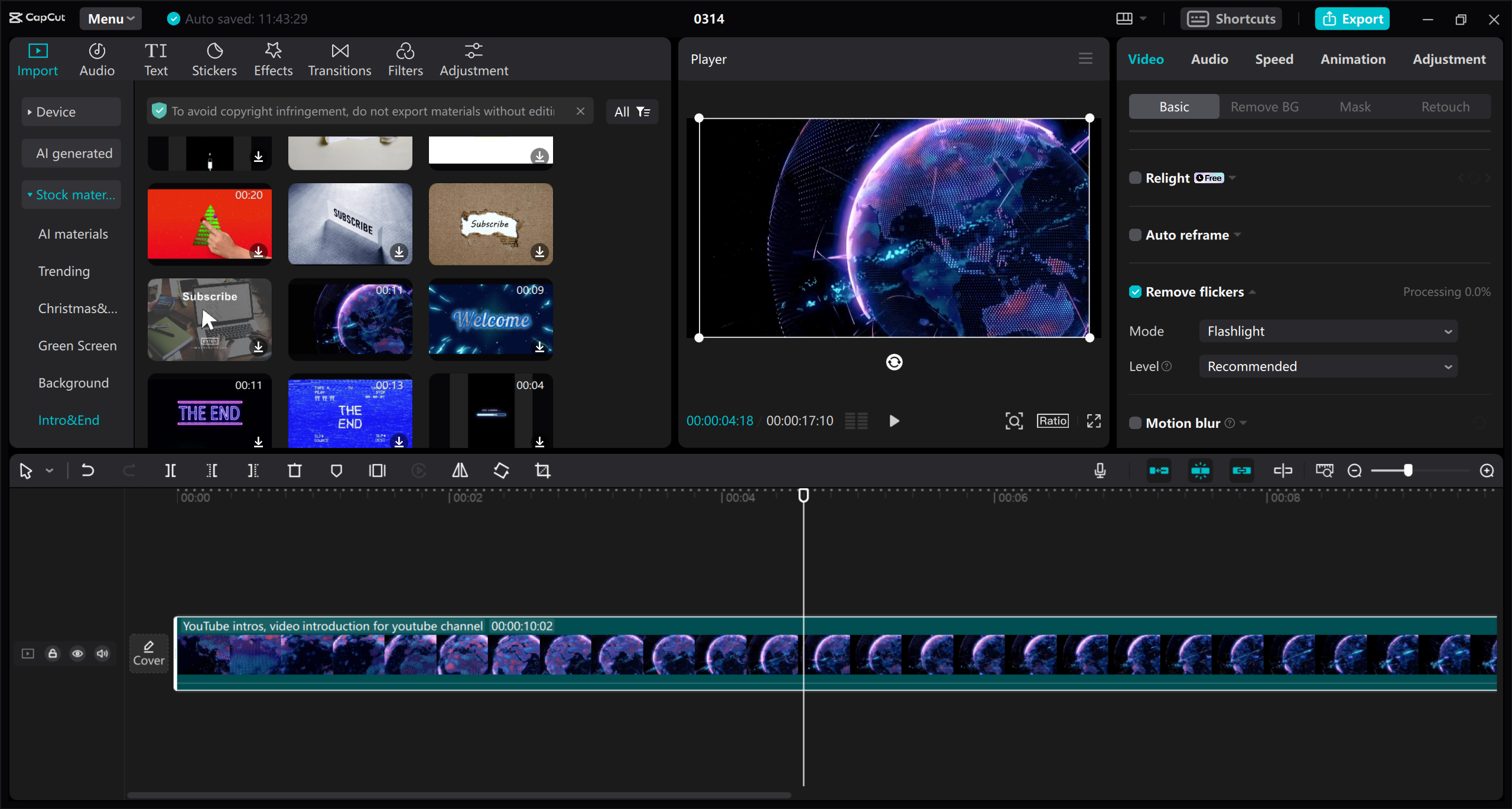 The best tool for editing recorded video and audio: CapCut