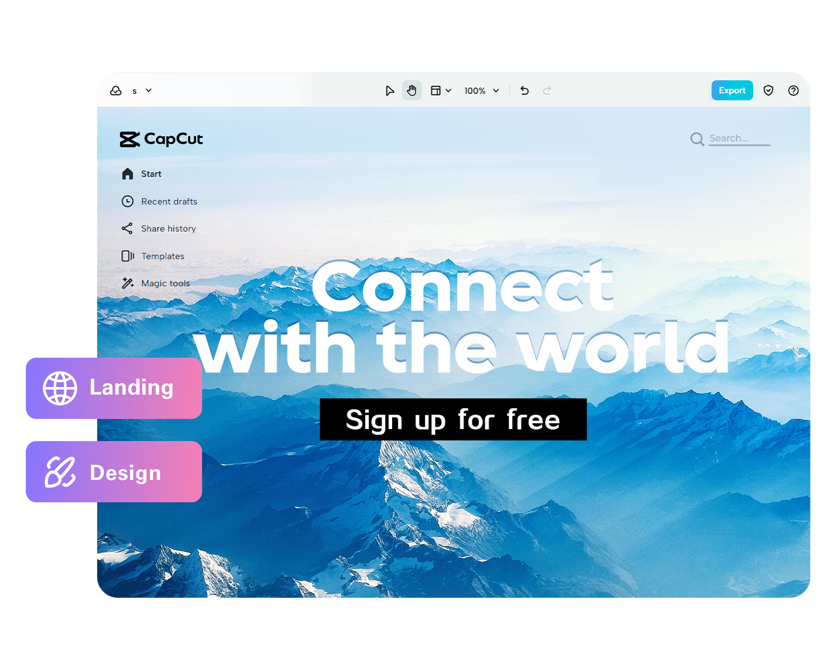 free landing page builder