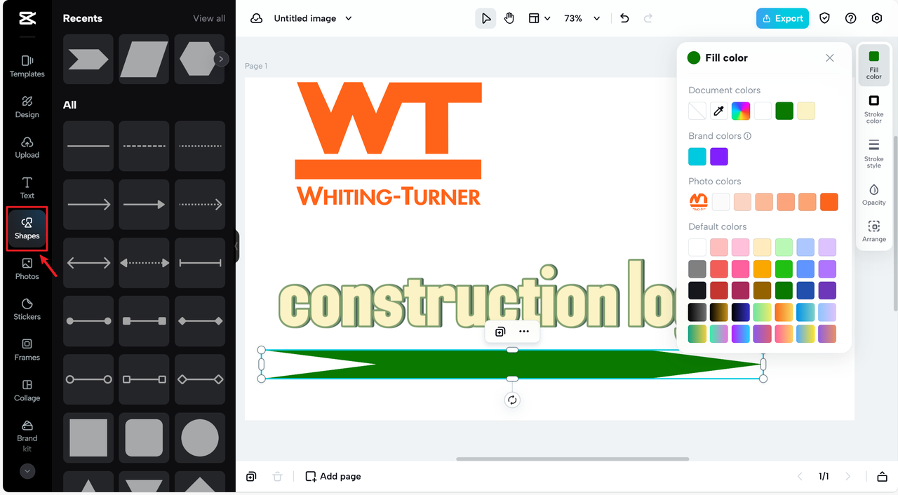 A clean and sophisticated logo style