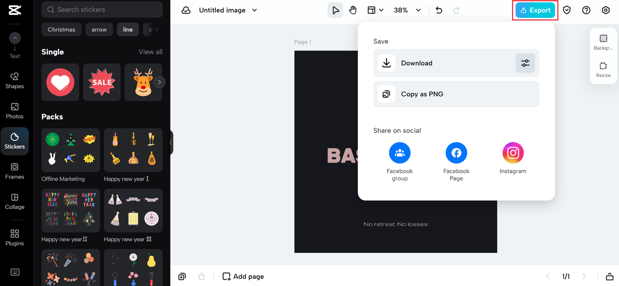 Download your logo design to your device