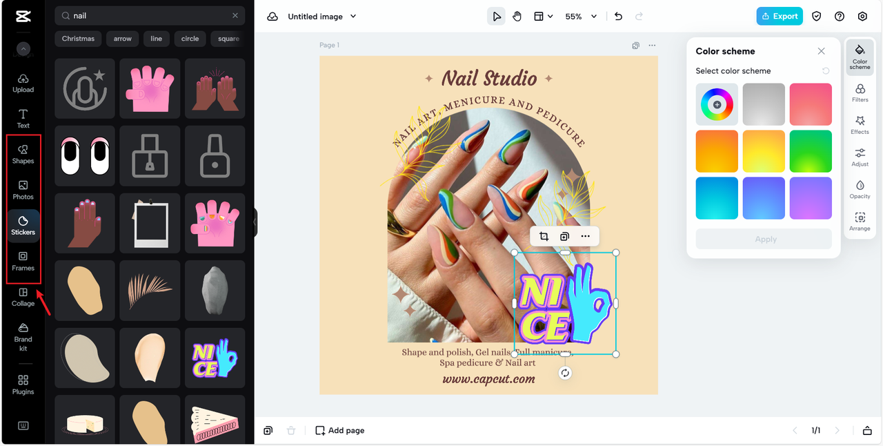 Add creative elements to your 
