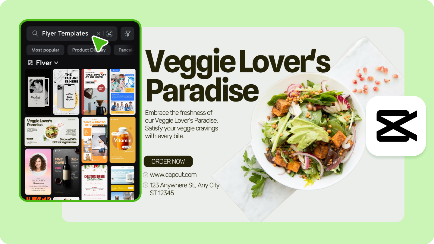 Trabalhos Flyer templates: