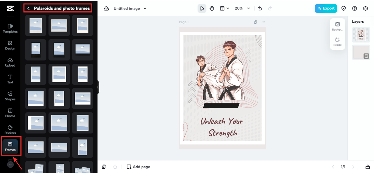 Creative elements for designing inspirational posters