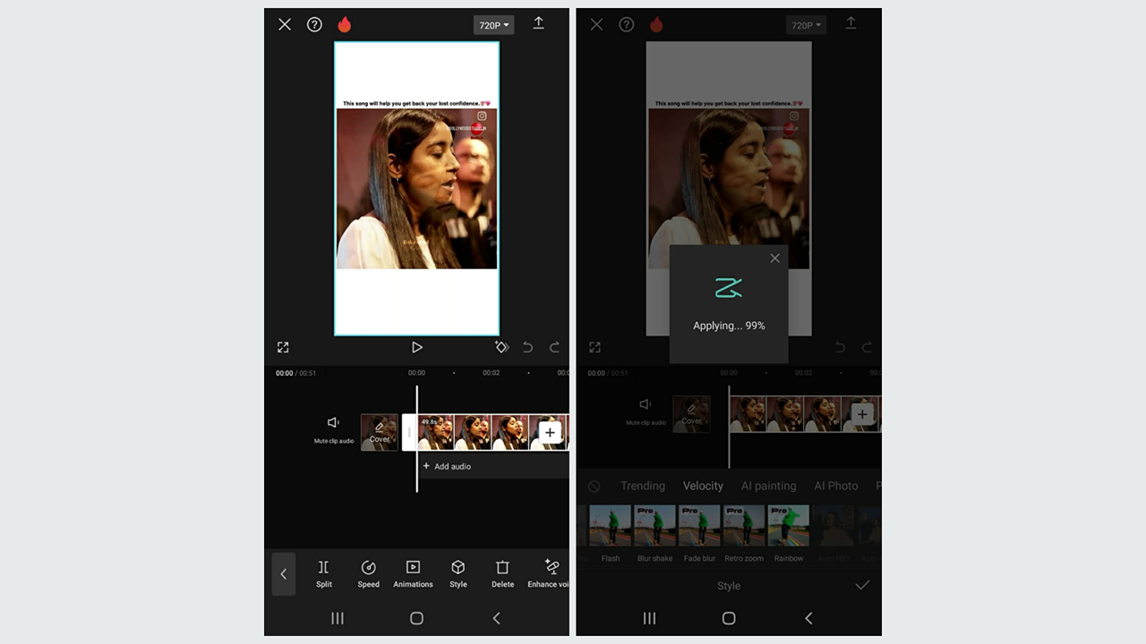edit videos in best app for video making