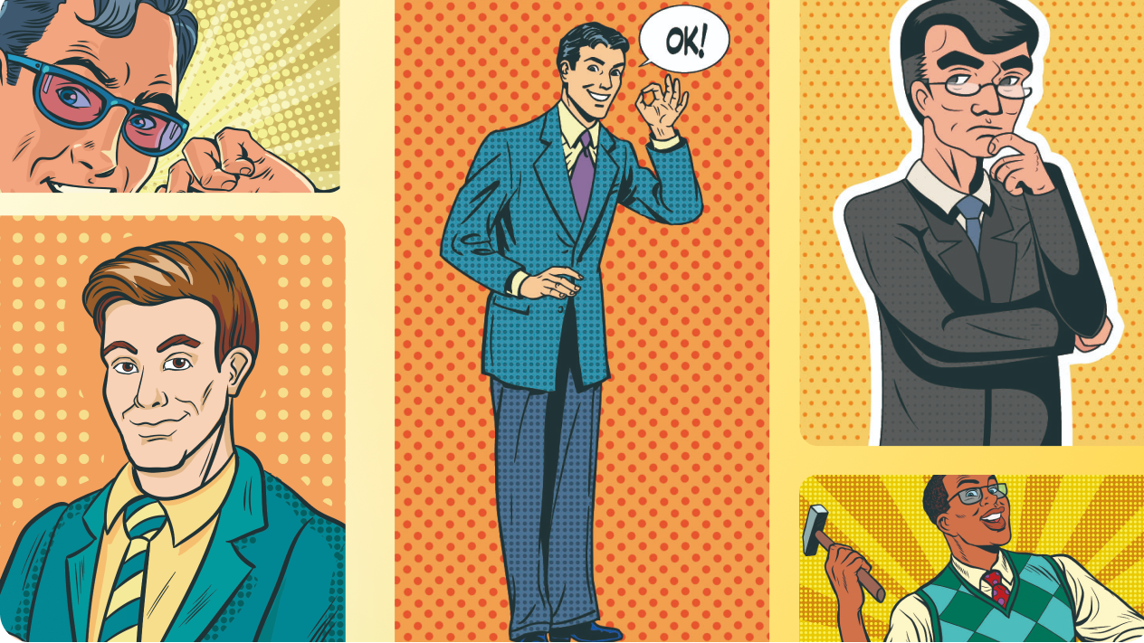 Comic Strip Maker Online | Descarga e imprime gratis, image size:1264x711