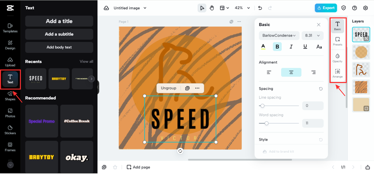 Edit cricket logo textual design