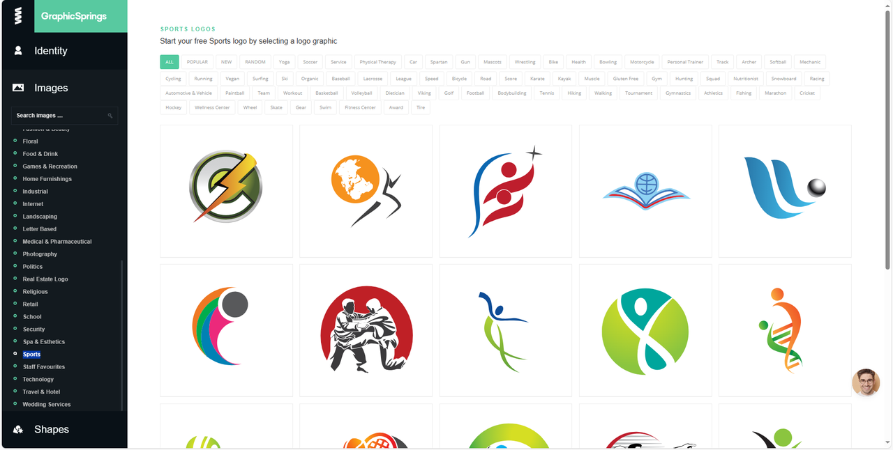 GraphicSprings Interface