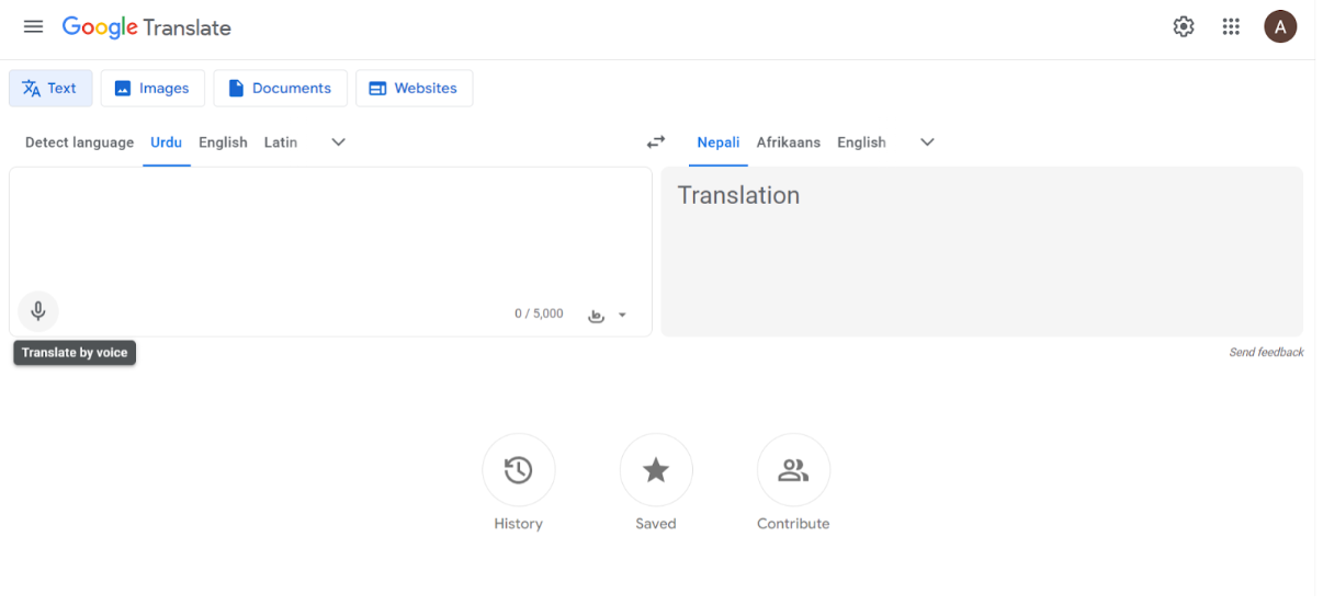Google Translate