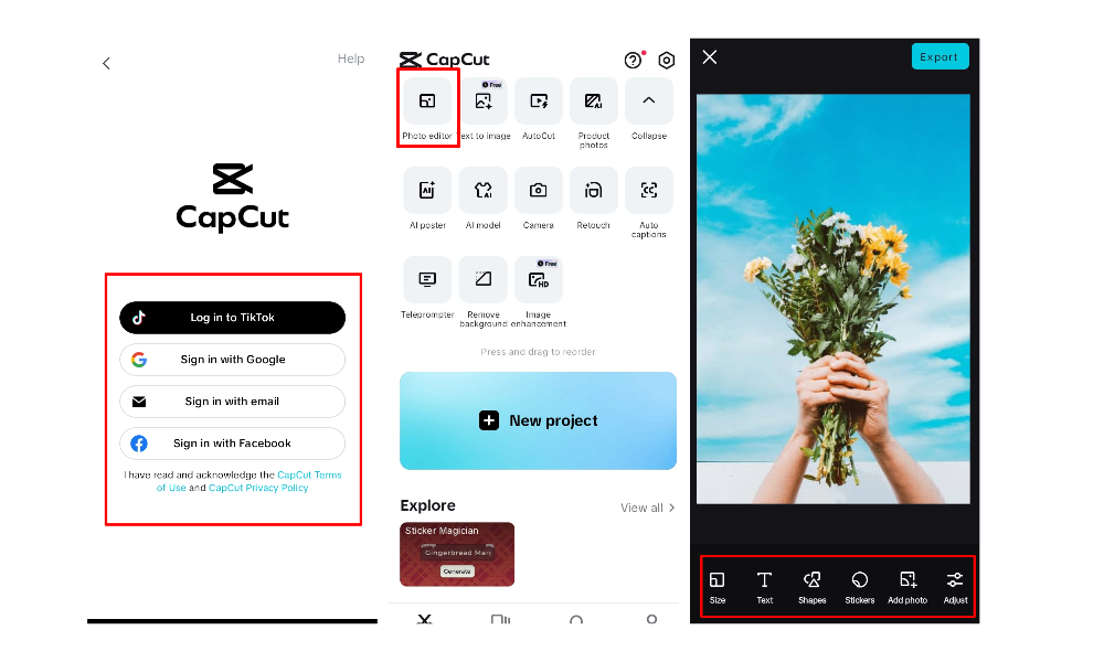 edit photos on an iphone