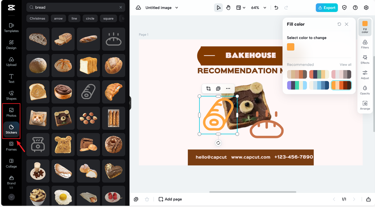 Use relevant graphics