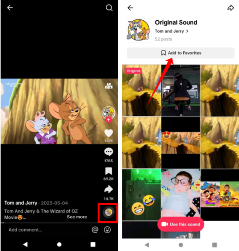 How to save TikTok sounds