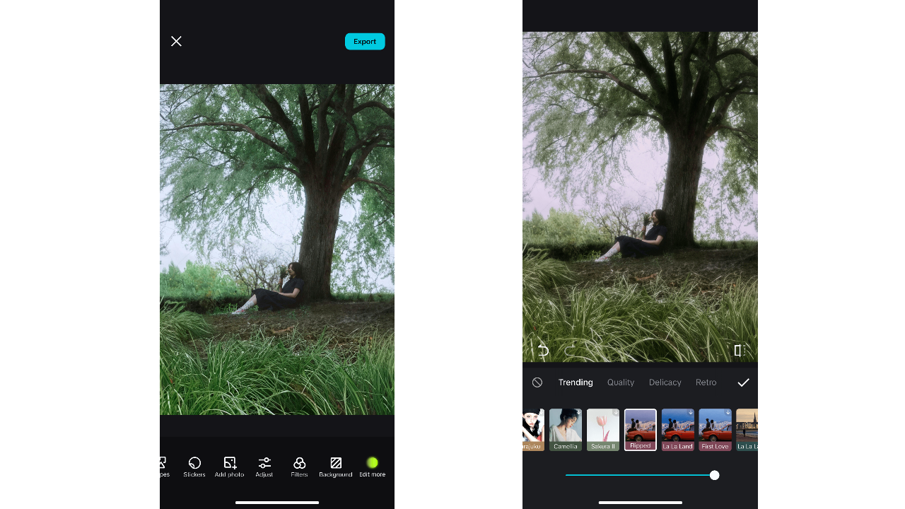 Thư viện bộ lọc và hiệu ứng phong phú