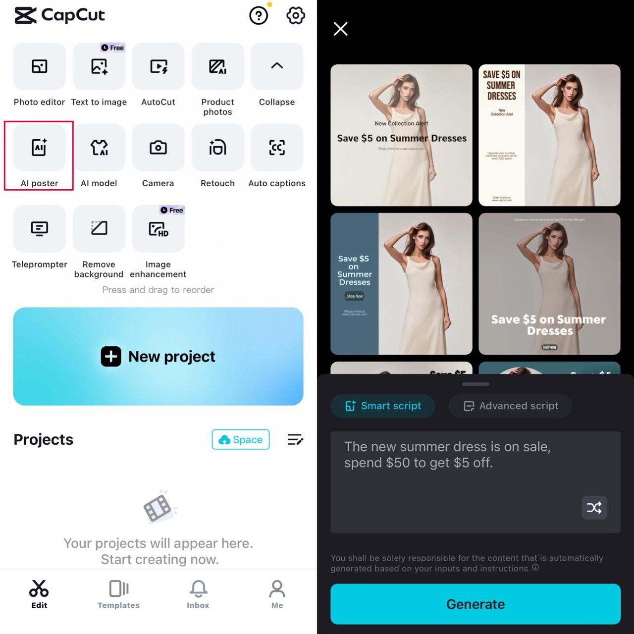 create posters for your ads