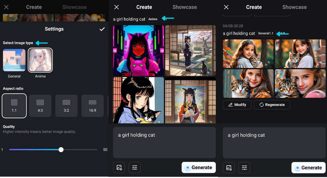 different image styles
