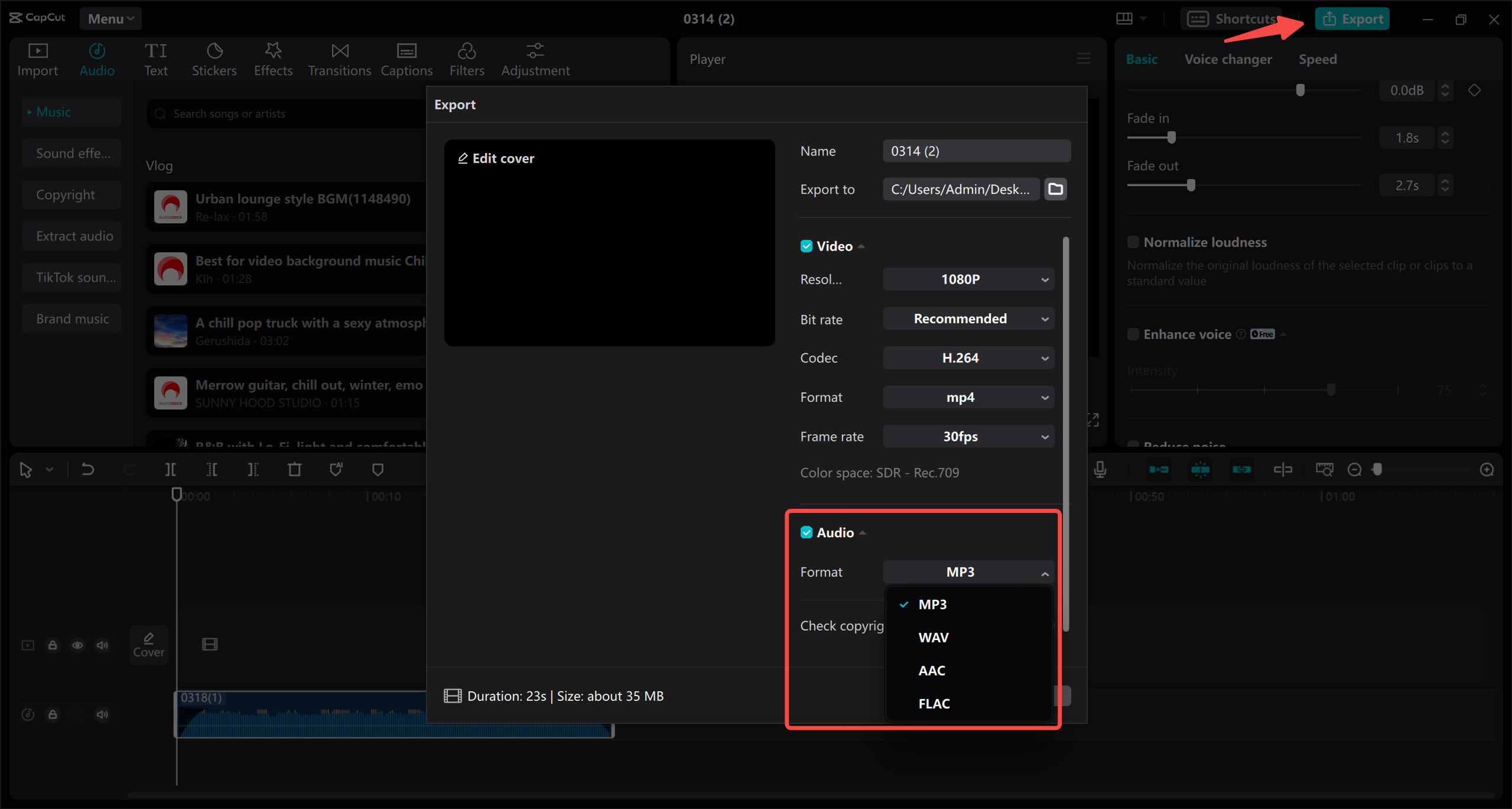 Download as your preferred format