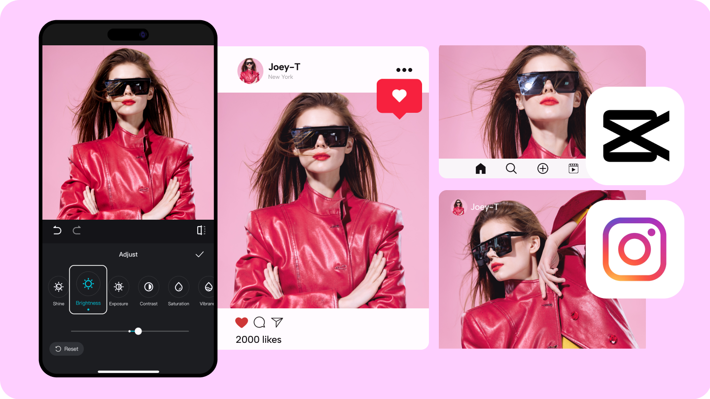 Instagram写真アプリ