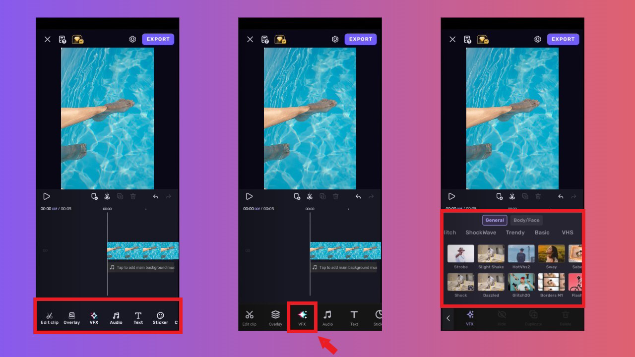 edit your video clips