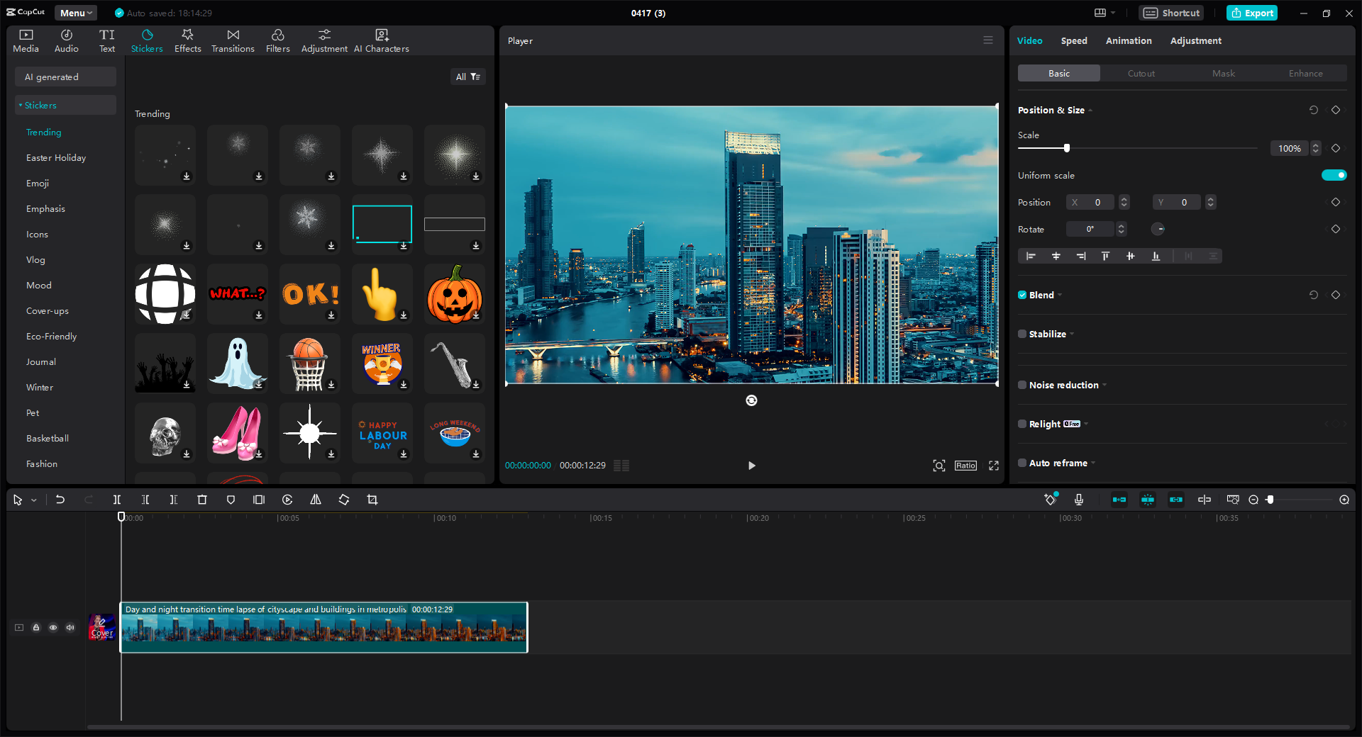 CapCut online video editor